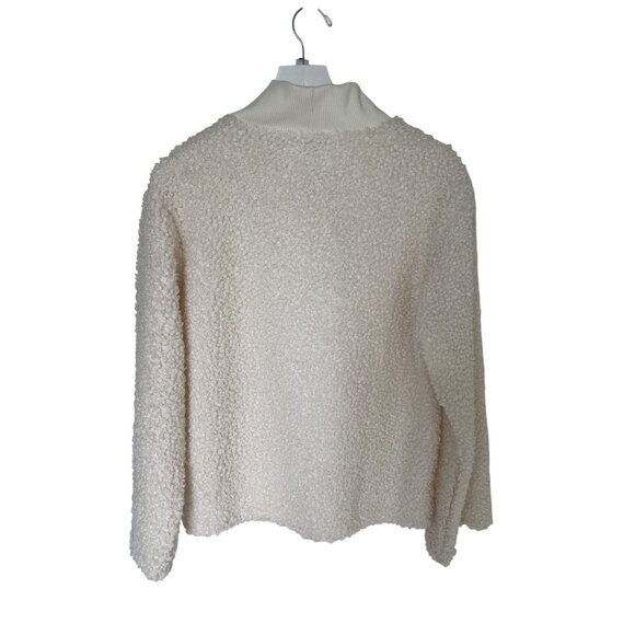 Zara Trafaluc Ivory Fuzzy Sweater - Picture 4 of 4